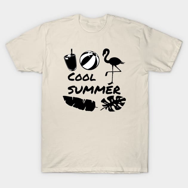 Cool Summer T-Shirt by Glenn Landas Digital Art